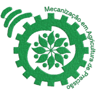 Matriz de Bordado Simbolo de mecanização de agricultura